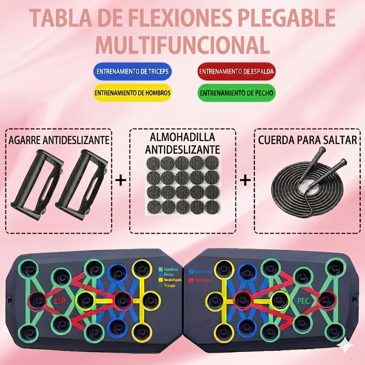 Nuleben Flex™ - Tabla de Entrenamiento 14 en 1