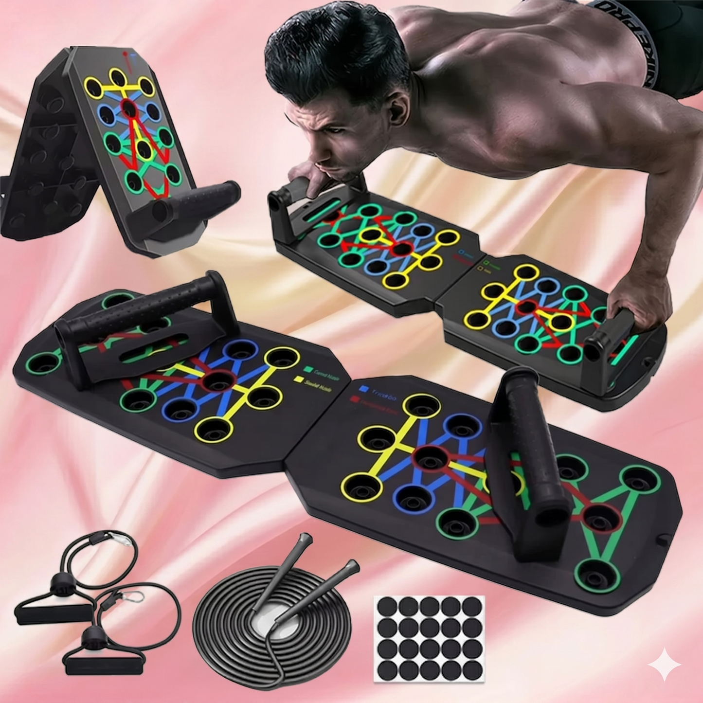 Nuleben Flex™ - Tabla de Entrenamiento 14 en 1