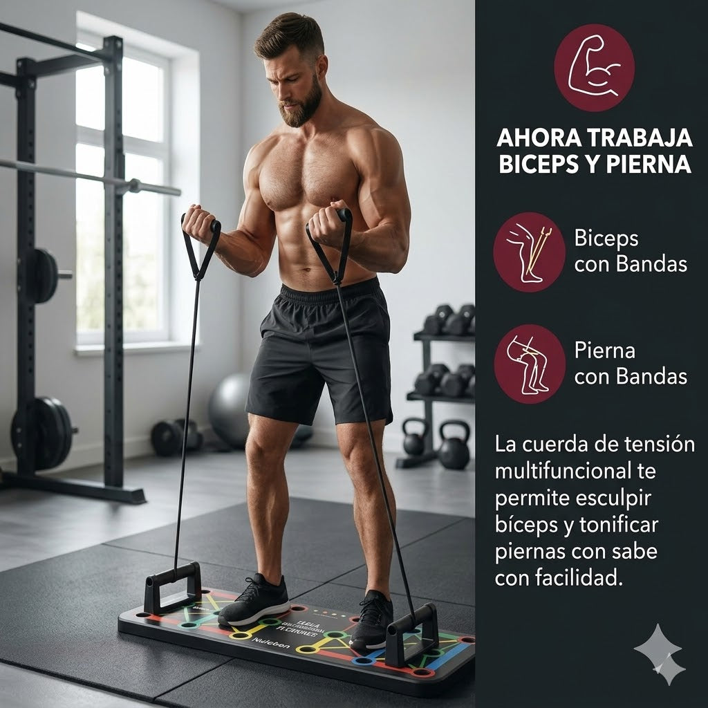 Nuleben Flex™ - Tabla de Entrenamiento 14 en 1